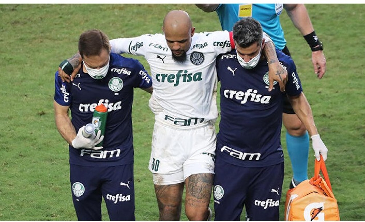 Galatasaray'ın efsanelerinden Felipe Melo'nun ayak bileği kırıldı