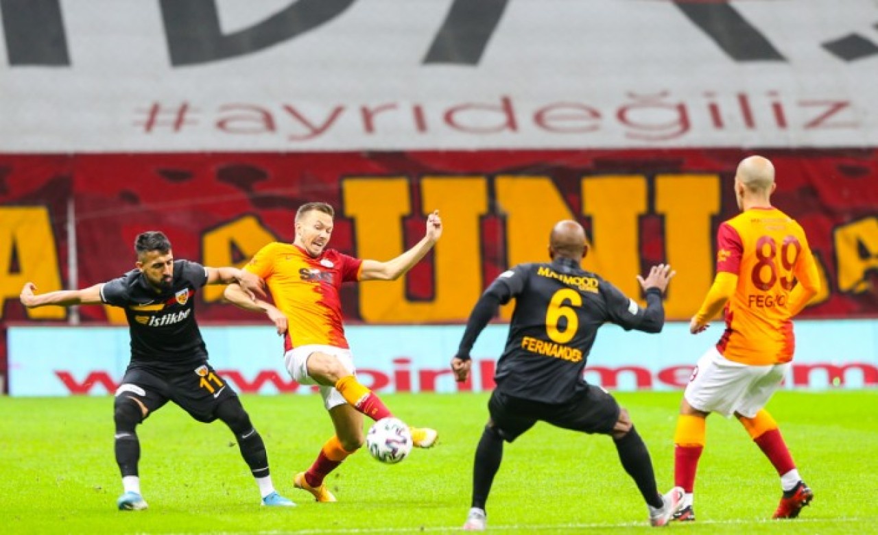 Galatasaray'a Kayserispor şoku