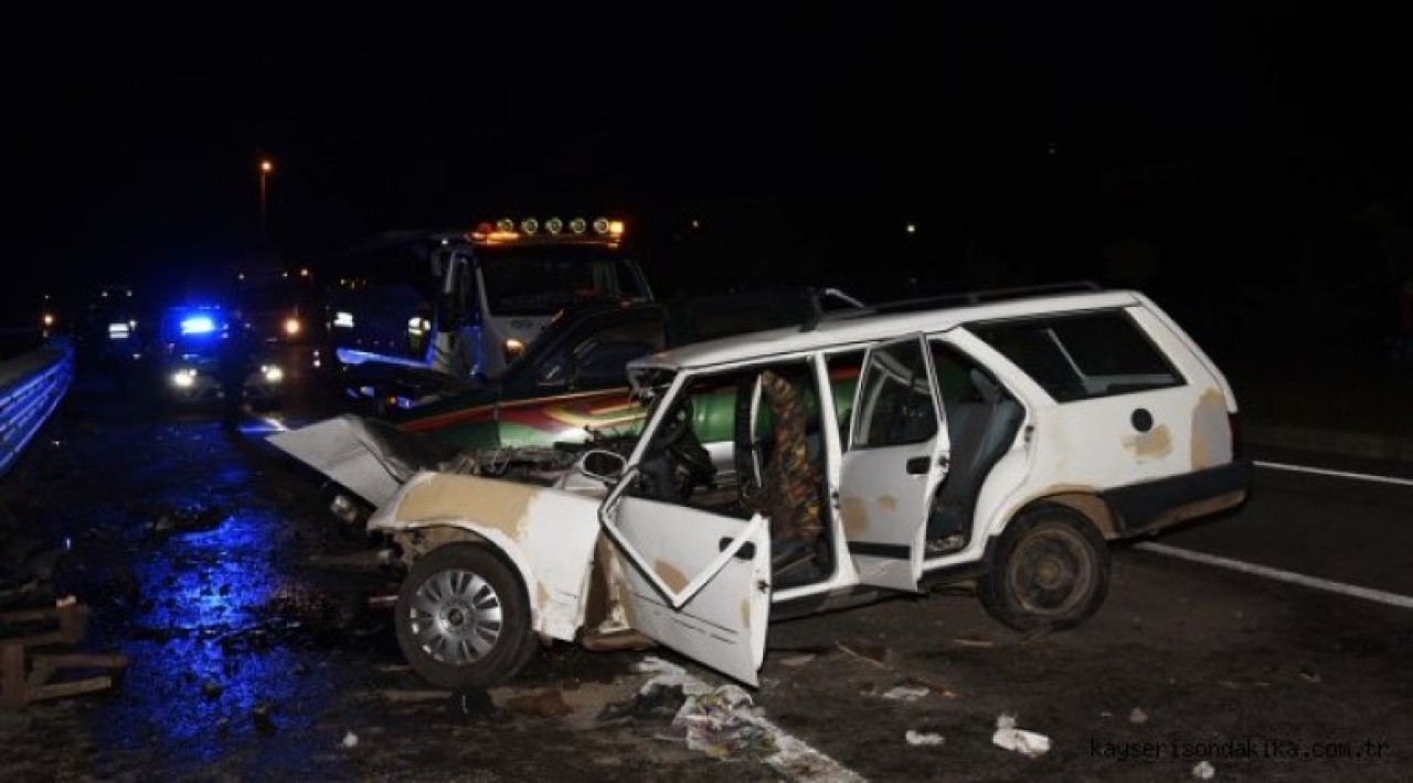 Giresun'da feci kaza: Cengiz Kaya ve Selami Çiftçi öldü