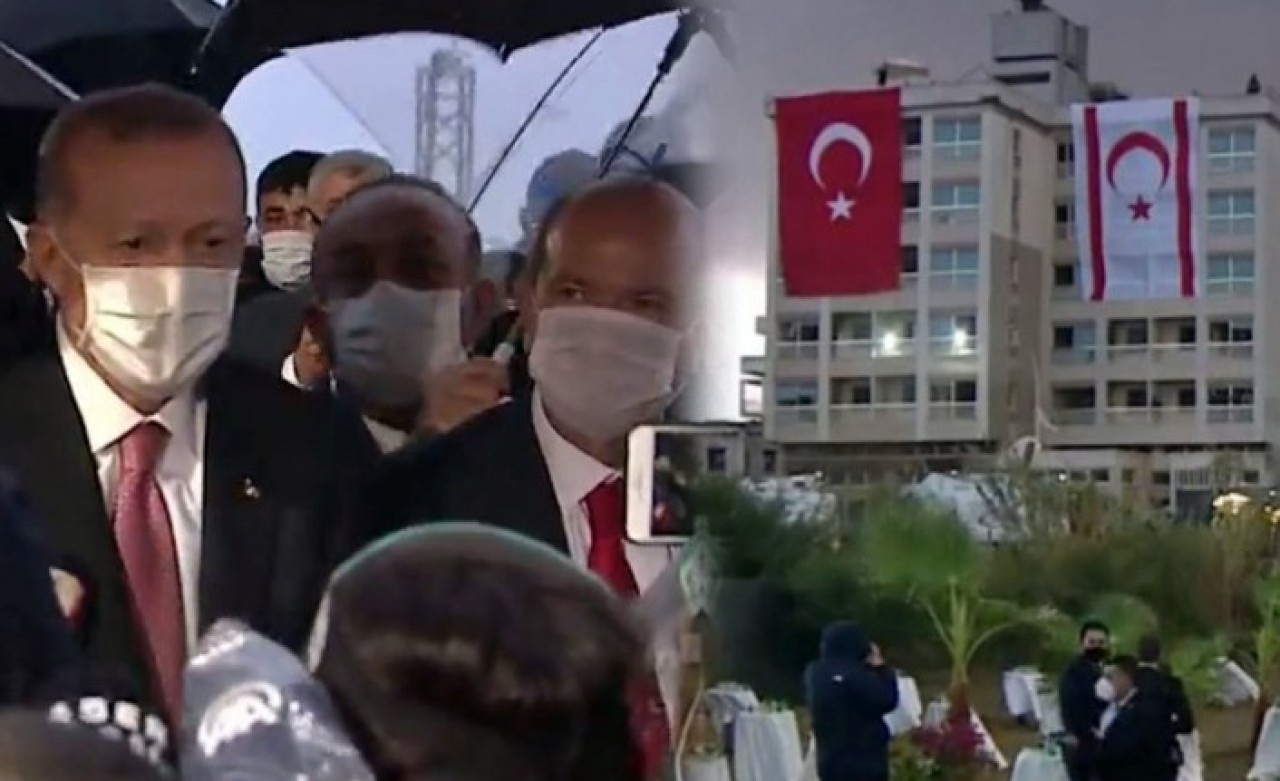 KKTC'de 46 yıl sonra açılan kapalı Maraş'a tarihi ziyaret: Maraş Fatihi Erdoğan