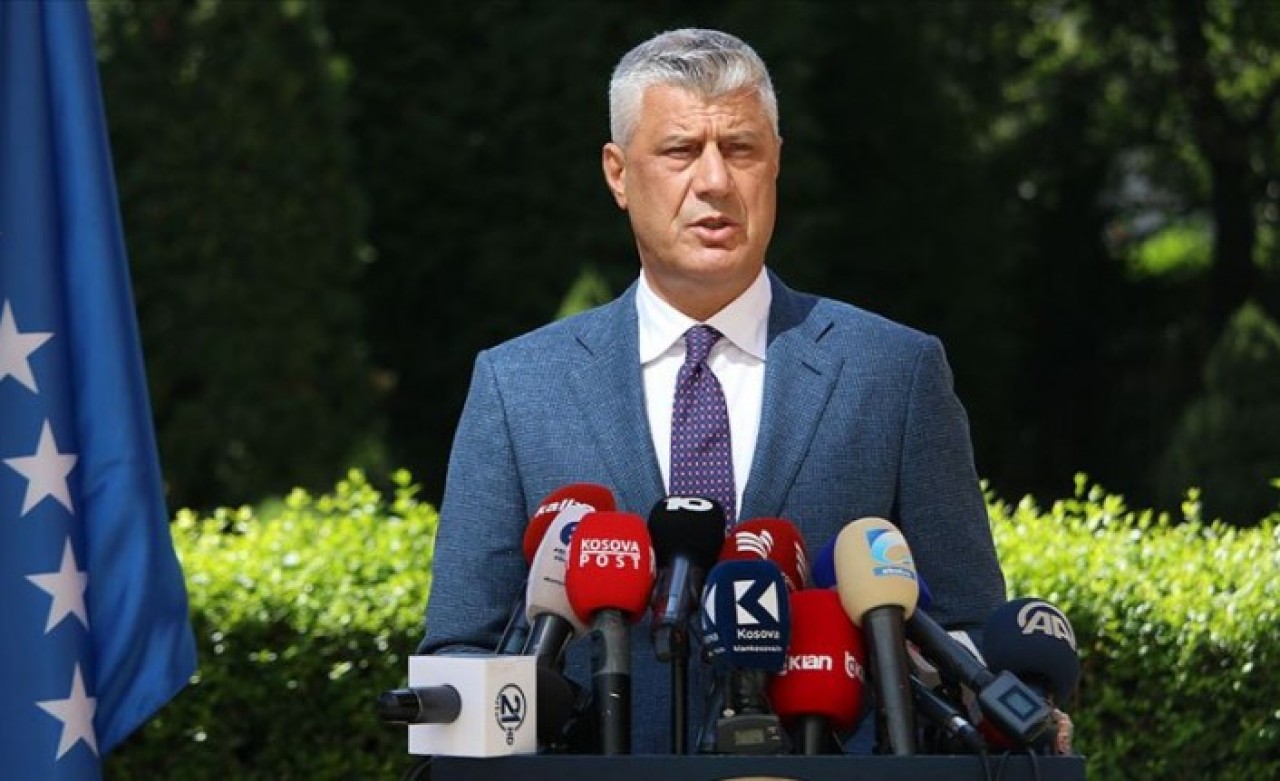 Kosova Cumhurbaşkanı Haşim Thaçi istifa etti