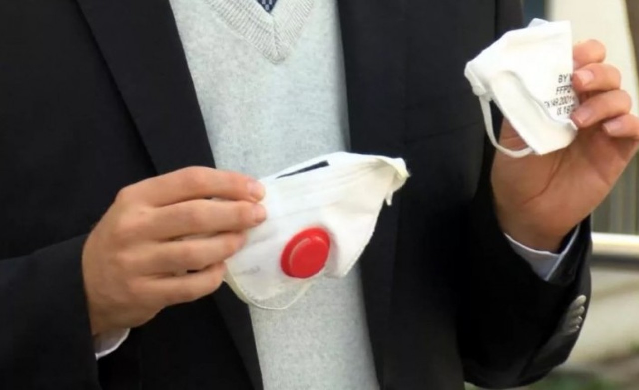 Prof. Dr. Oğuz Reşat Sipahi'den filtresiz valfli maskeler için uyarı: Tehlike saçıyor