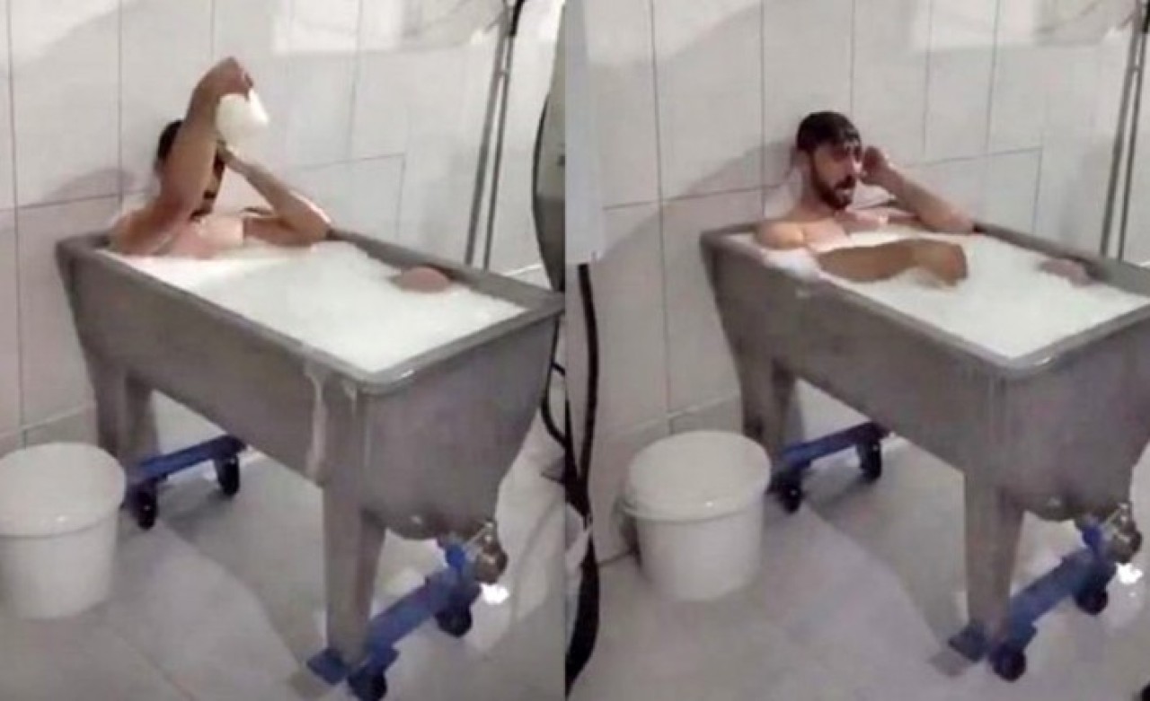 Süt banyosunun yapıldığı Benefit Süt'ün İçim ve Dost markalarına satış yaptığı tespit edildi