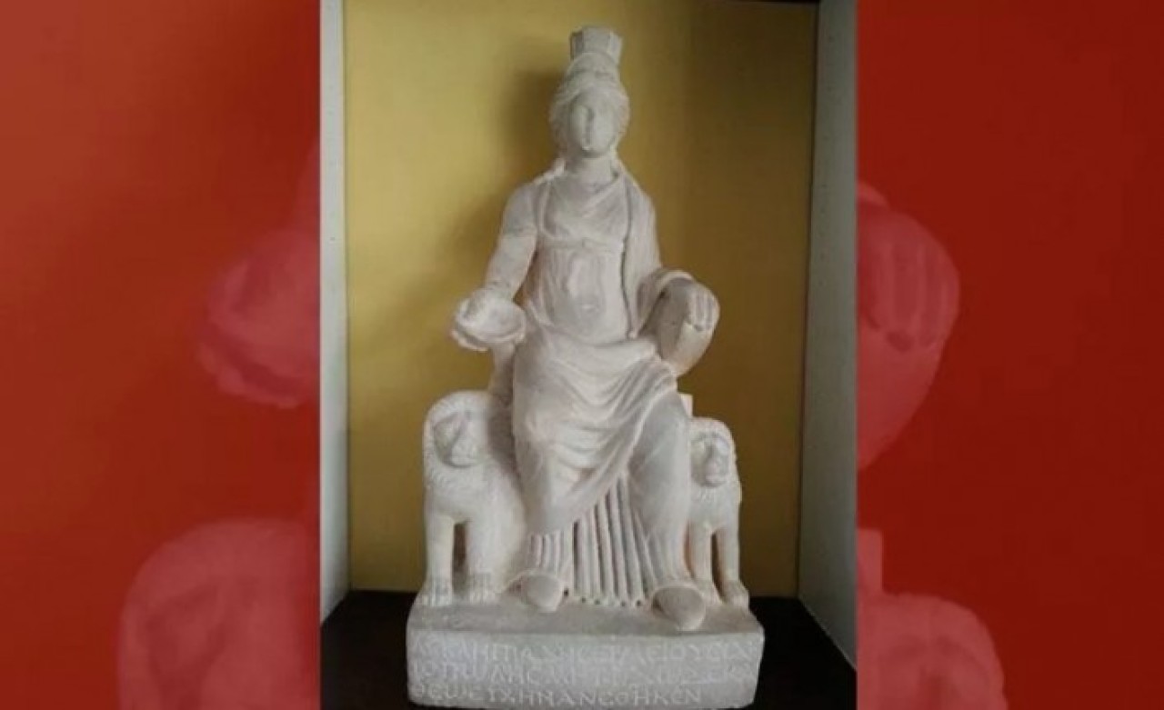 Ana tanrıça 'Kybele' heykeli 60 yıl sonra Türkiye'ye dönüyor