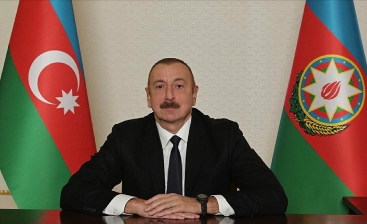 Azerbaycan Cumhurbaşkanı Aliyev: Düşmanı topraklarımızdan kovduk ve yeni bir gerçeklik yarattık