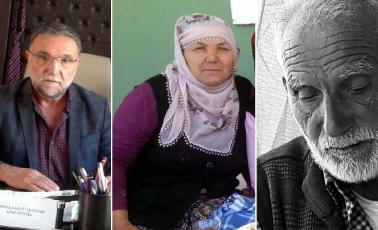 Azmi Öztürk,  eşi Belgıya Öztürk ve babası Gazi Öztürk koronadan öldü