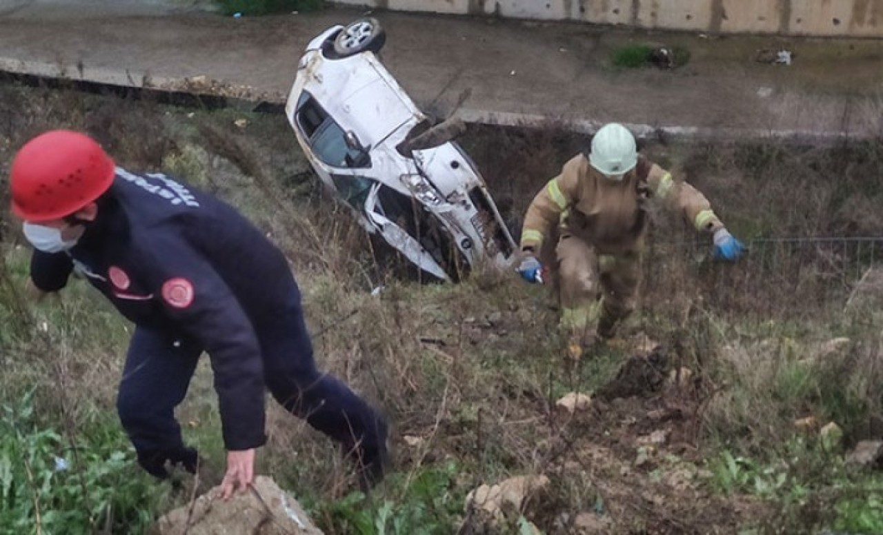 Başakşehir'de inanılmaz kaza