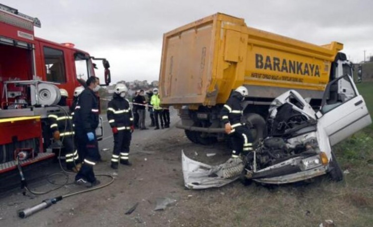 Çorlu'da feci kaza: Mustafa Tosunoğlu öldü