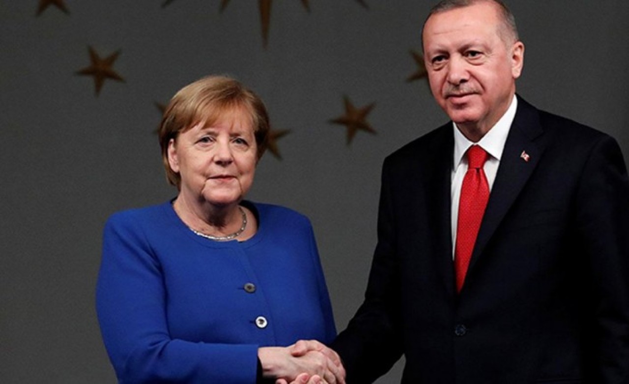 Cumhurbaşkanı Erdoğan'la Merkel arasında kritik görüşme