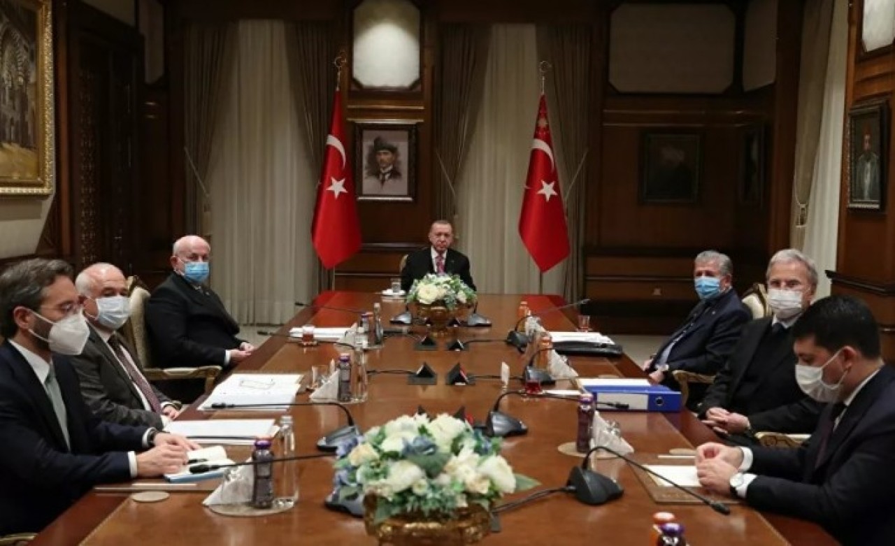 Cumhurbaşkanlığı Yüksek İstişare Kurulu toplandı: ABD'nin S-400 yaptırımları kınandı