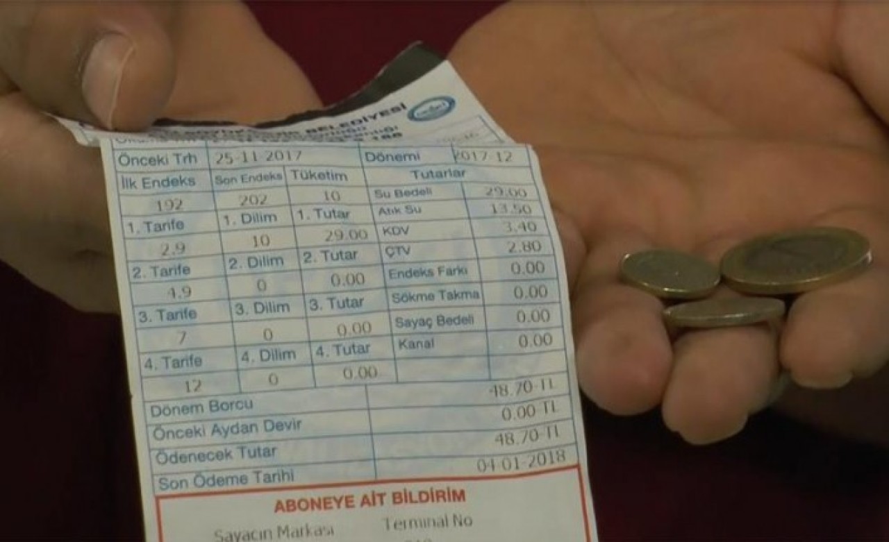 Esnafa su müjdesi: Yüzde 50 indirimli faturalandırılacak