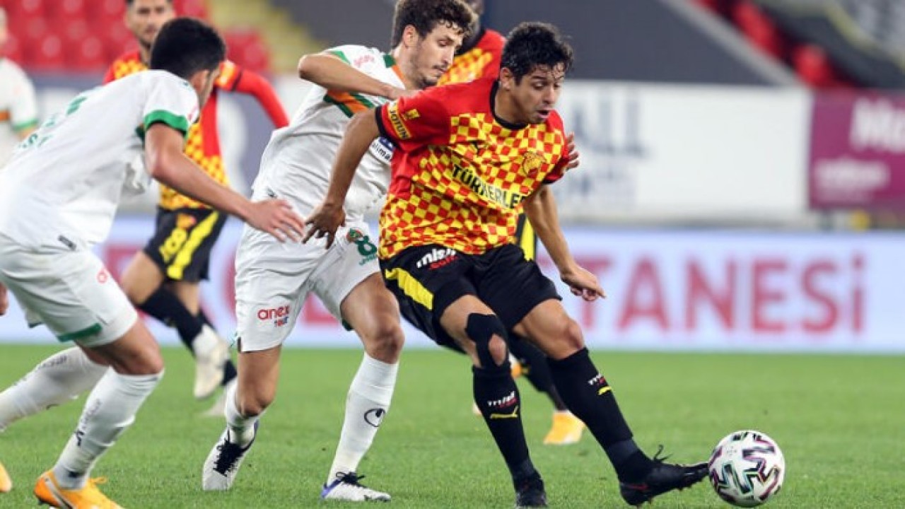 Göztepe ile Alanyaspor arasındaki maçta tek gol 3 puan