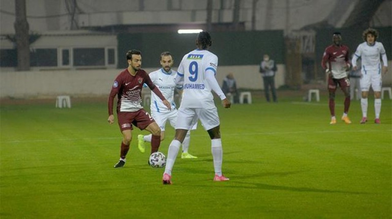 Hatayspor Erzurumspor maçında farklı sonuç