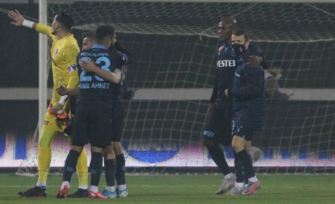 Hatayspor'u da yendi: Trabzonspor yükseliyor