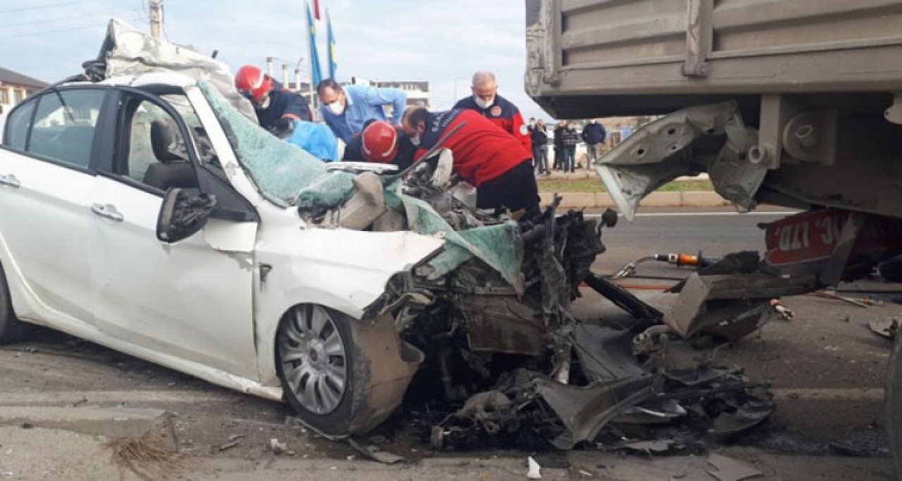 Karasu'da feci kaza: Ferhat Yavuz öldü