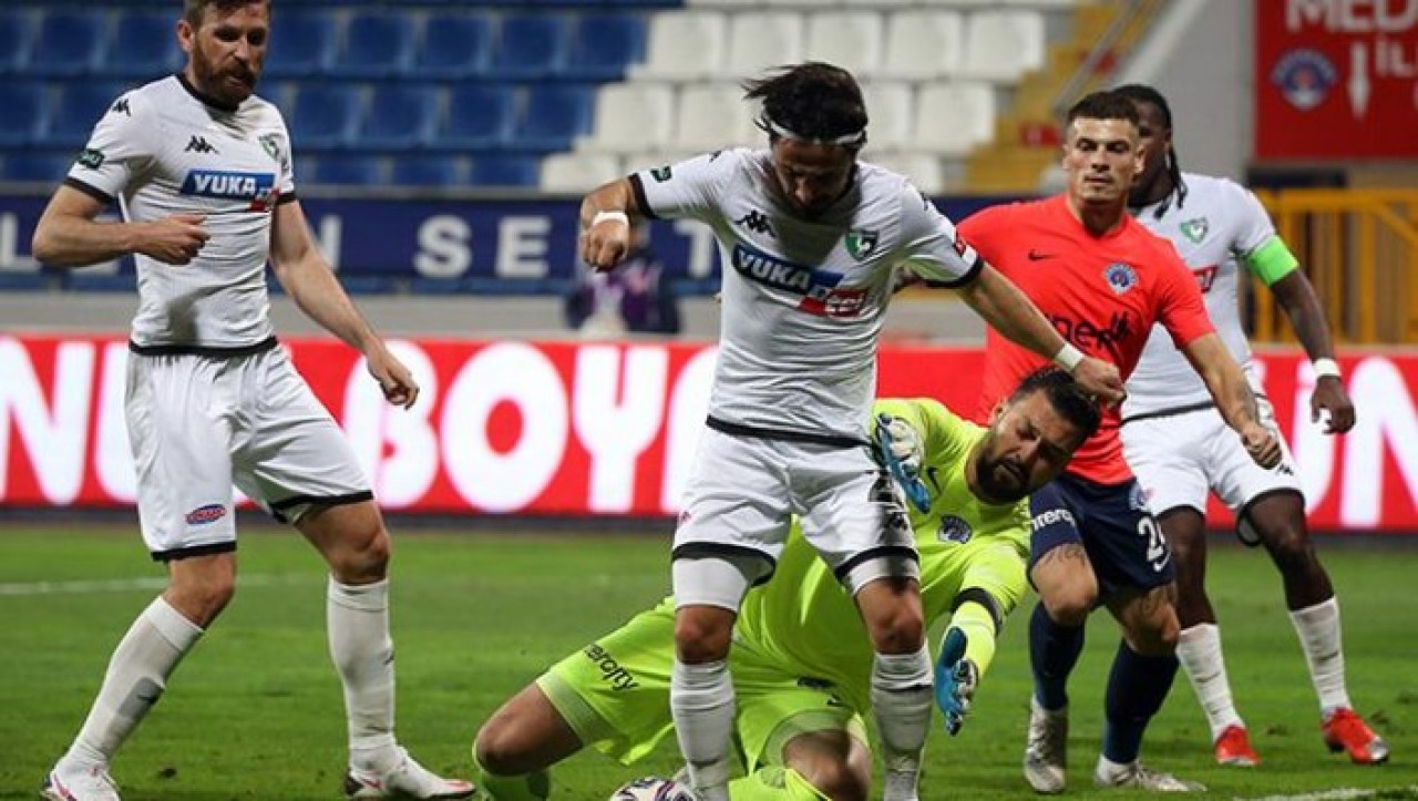 Kasımpaşa Denizlispor maçında gol düellosu
