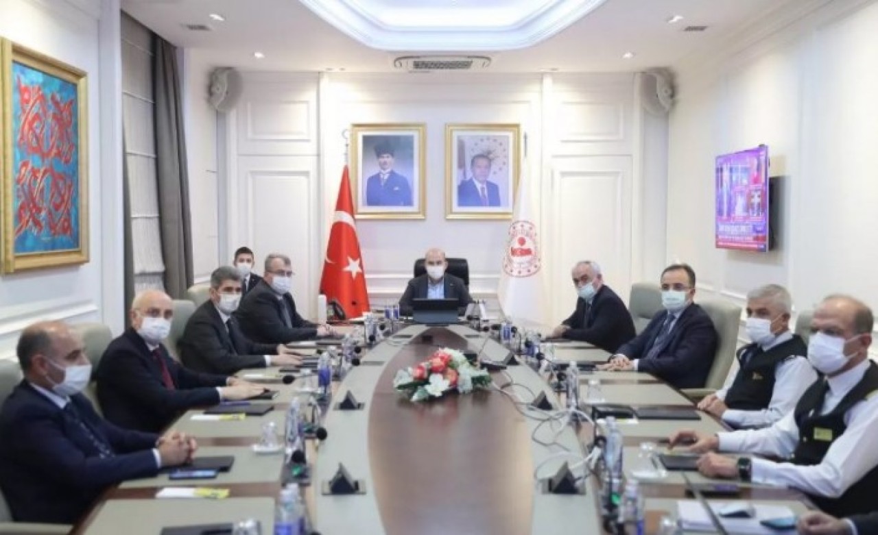 Koronavirüs ile mücadelede son durum değerlendirmesi: Bakan Soylu talimat verdi