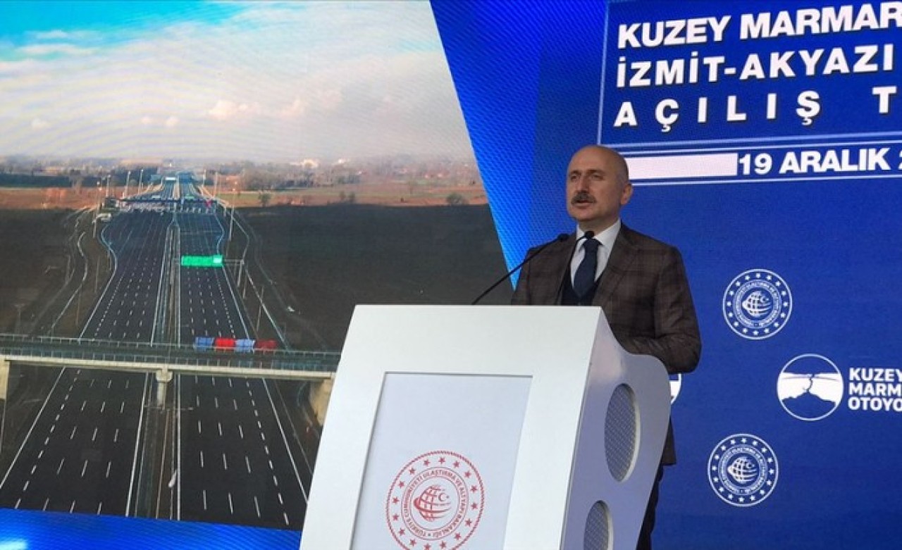 Kuzey Marmara Otoyolu'nun 6. kesimi hizmete açıldı