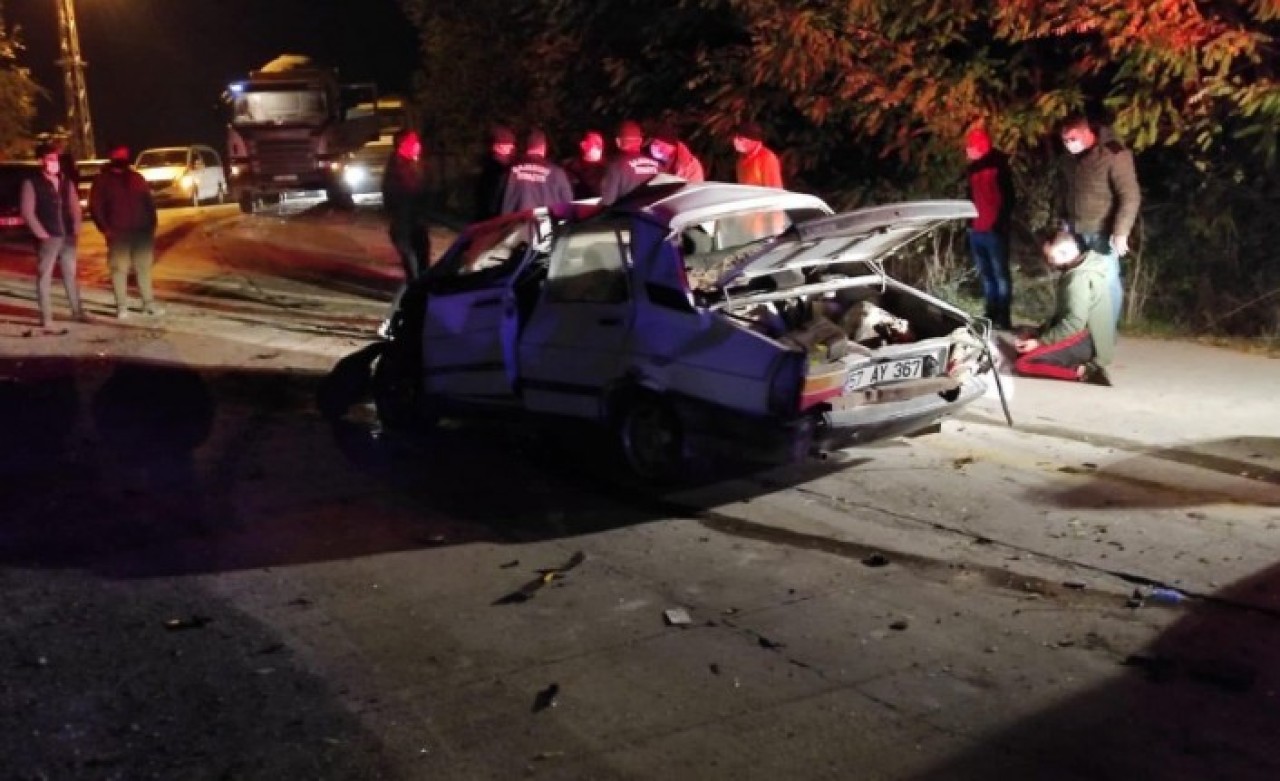 Samsun'da feci kaza: Serkan Çay ve Fatma Çay öldü