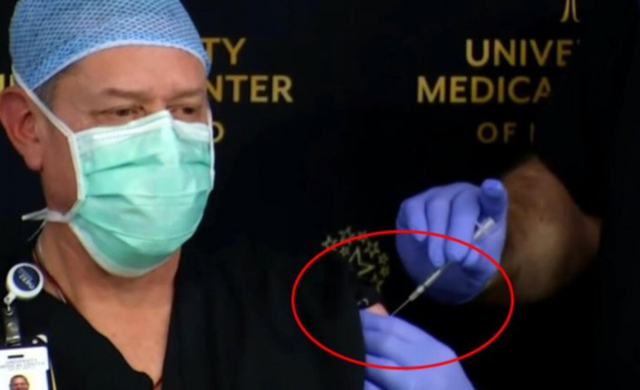 Skandal aşı iddiası: ABD'deki bu görüntüler olay oldu