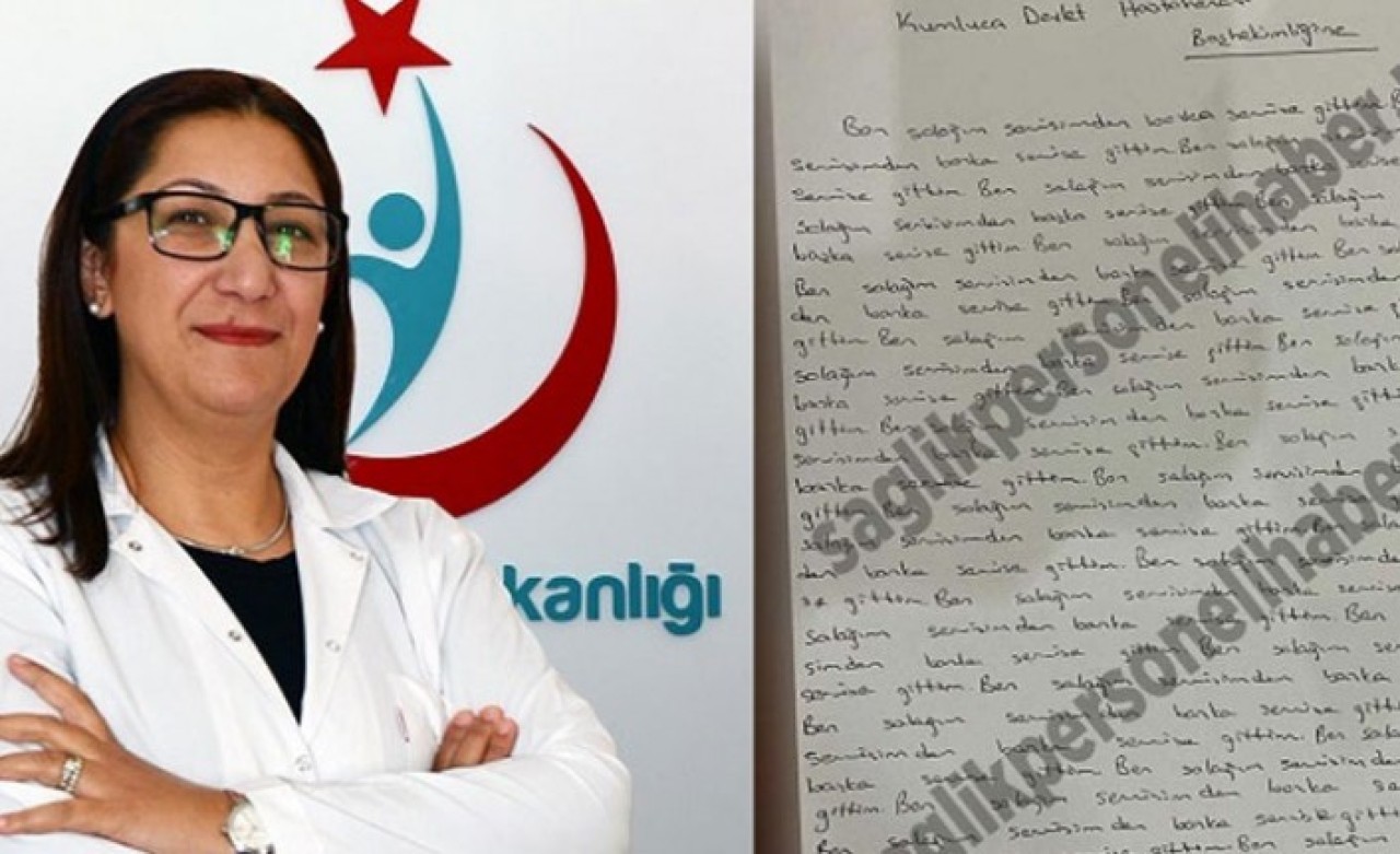 Skandal olay: Başhekim Ayşegül Alkan,  hemşireye 500 kere 'Ben salağım' yazma cezası verdi!