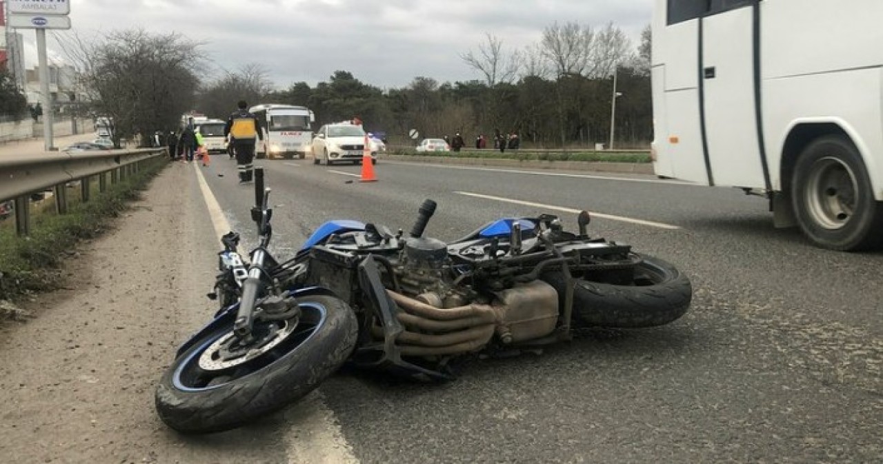 Tekirdağ'da motosiklet kazası: Kadri Yaman öldü,  Aysel Özkul ağır yaralı