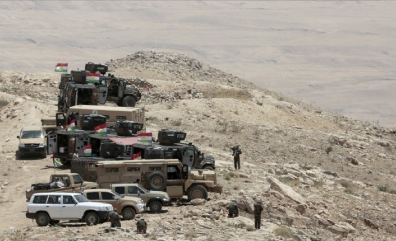 Terör örgütü YPG/PKK Irak'taki Peşmerge'ye ağır silahlarla saldırdı
