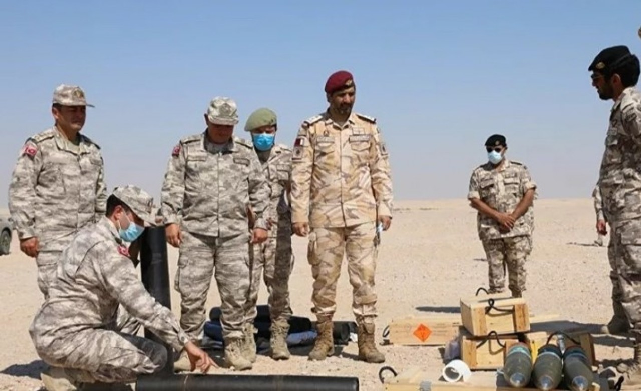 TSK’dan Katar Özel Kuvvetler Komutanlığı birimlerine havan eğitimi