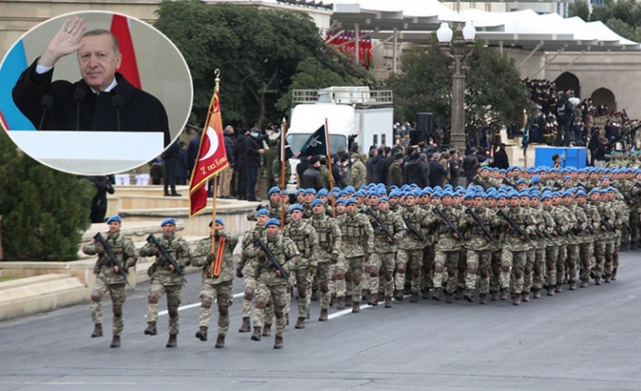Türk askeri Bakü'yü salladı: Ne yahşi Türk gardaşın var!