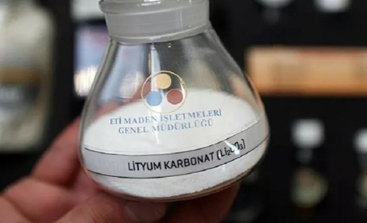 Türkiye'de ilk kez lityum karbonat üretimi başladı