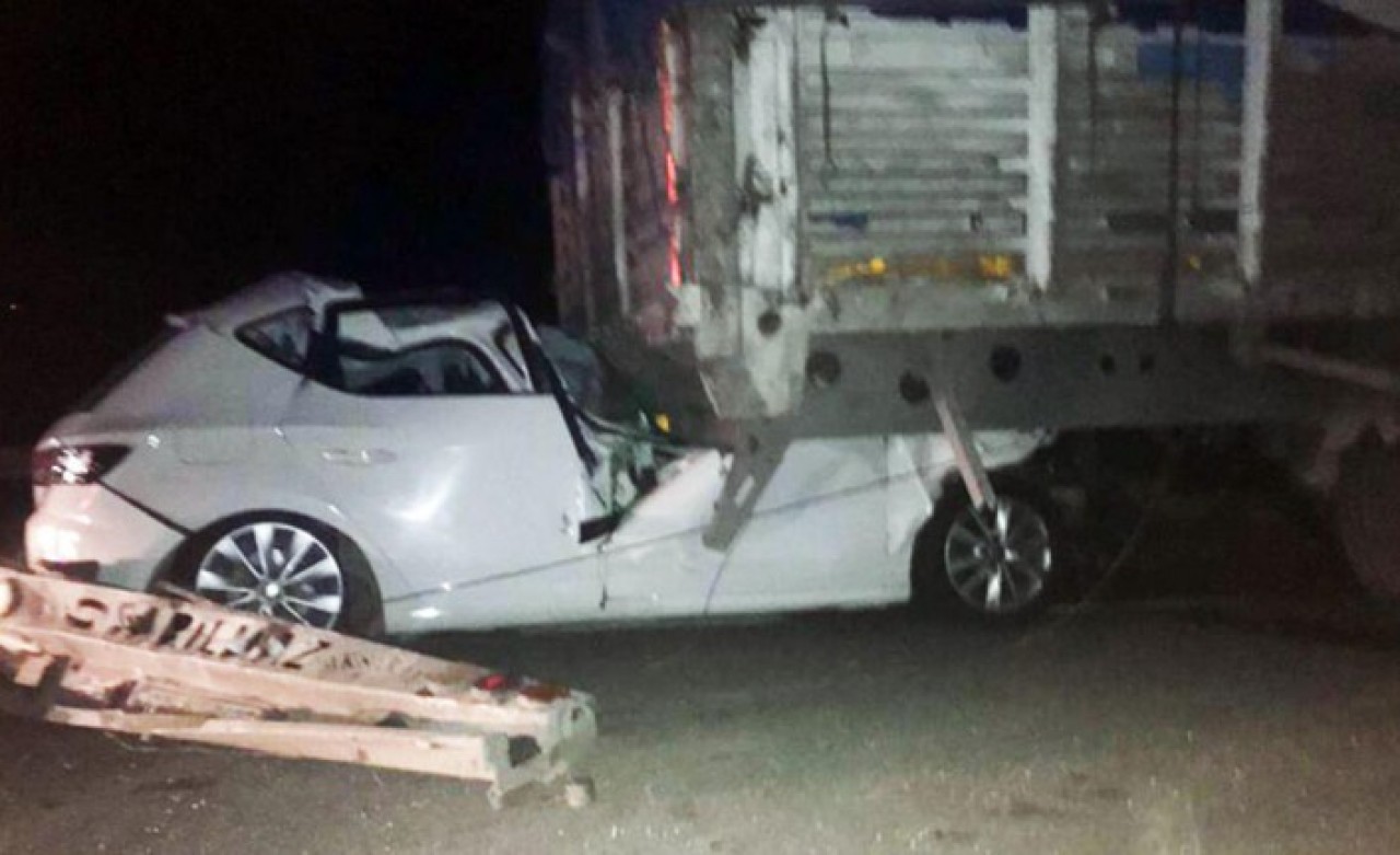 Uşak'ta kaza: Refik Turhan öldü