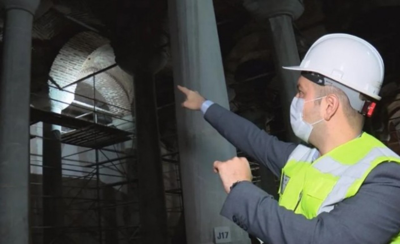 Yerebatan Sarnıcı'nda korkutan tespit: Bir saniye bile bekleyecek zamanımız yok