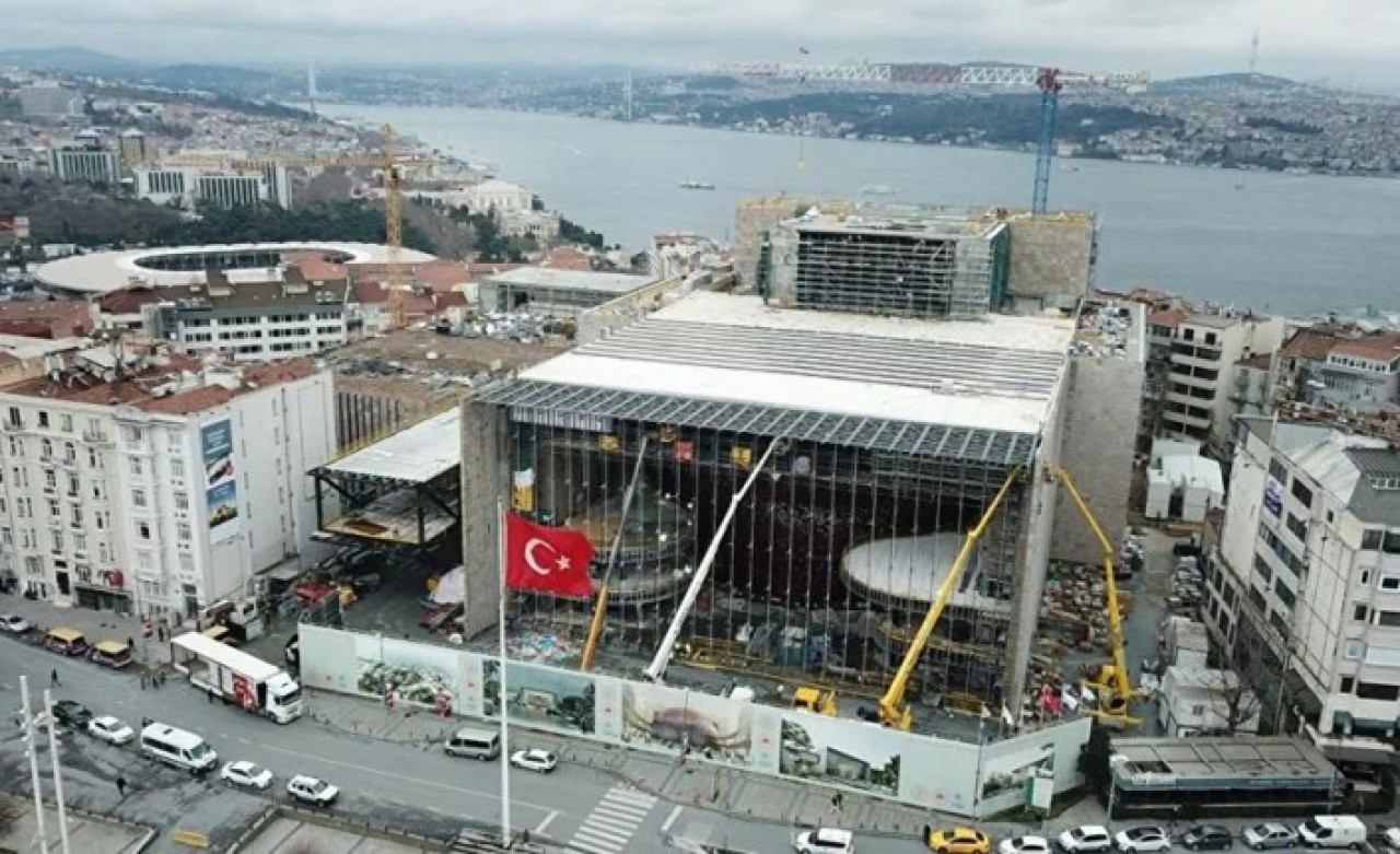 AKM inşaatının yüzde 80'i tamamlandı