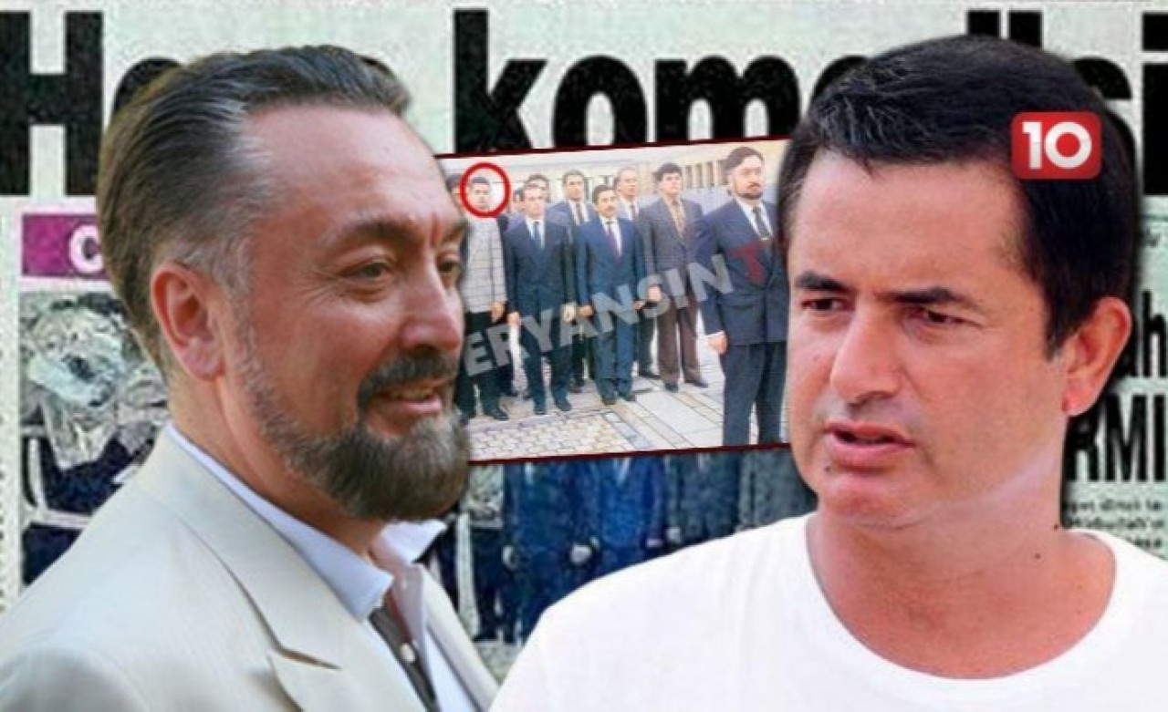 Arşivden çıktı: Acun Ilıcalı ile Adnan Oktar aynı karede