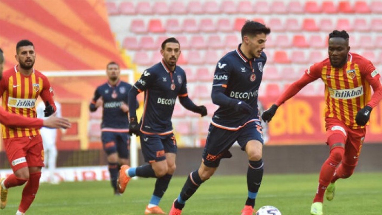 Başakşehir,  Kayseri'de dondu kaldı!