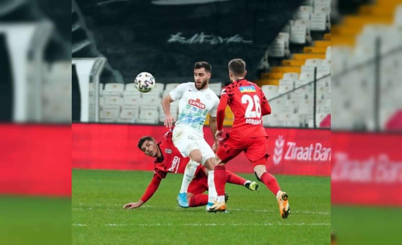 Beşiktaş - Çaykur Rizespor: Tek gol yetti   