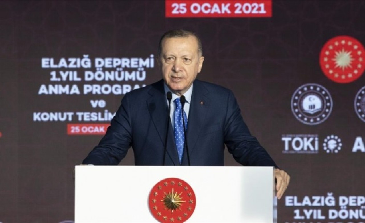 Cumhurbaşkanı Erdoğan'dan Elazığ'da önemli açıklamalar