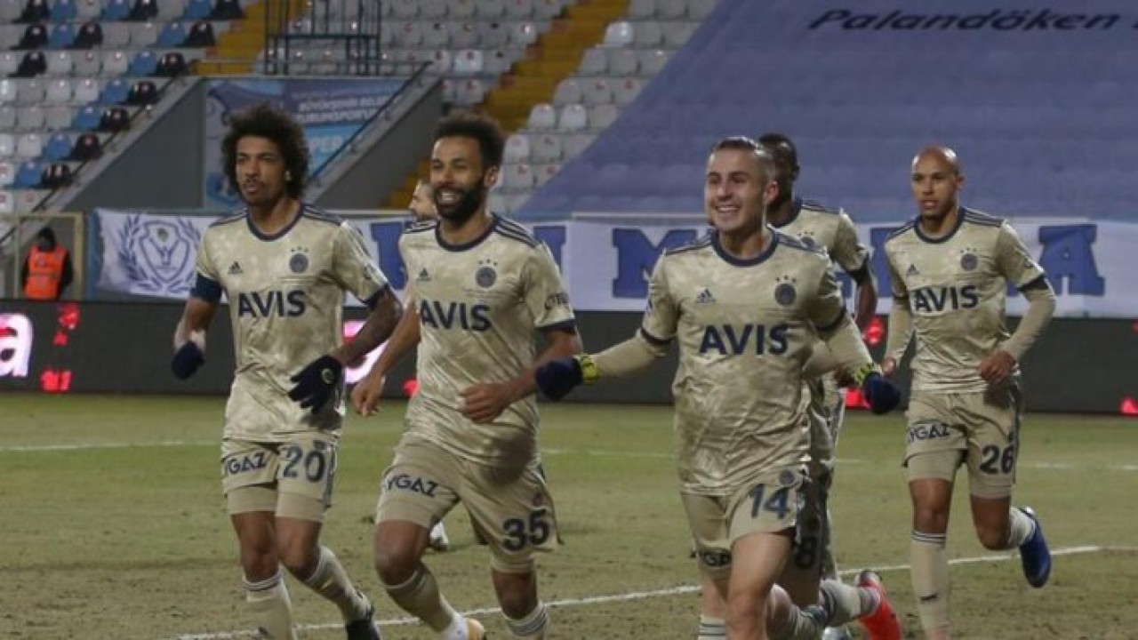 Erzurumspor'a fark atan Fenerbahçe,  Beşiktaş'ı yakaladı!
