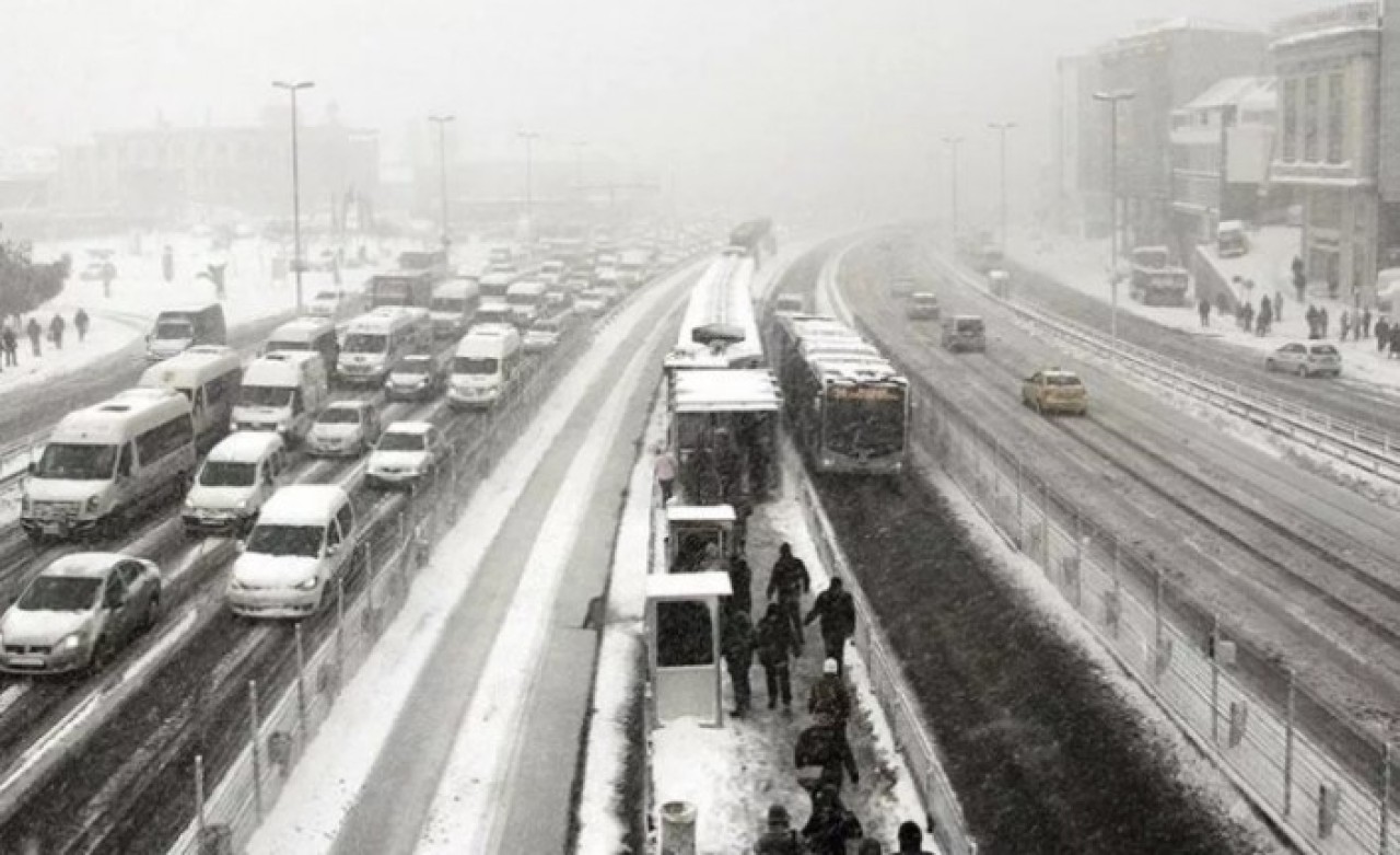 Meteoroloji'den İstanbul için 4 günlük kar yağışı tahmini
