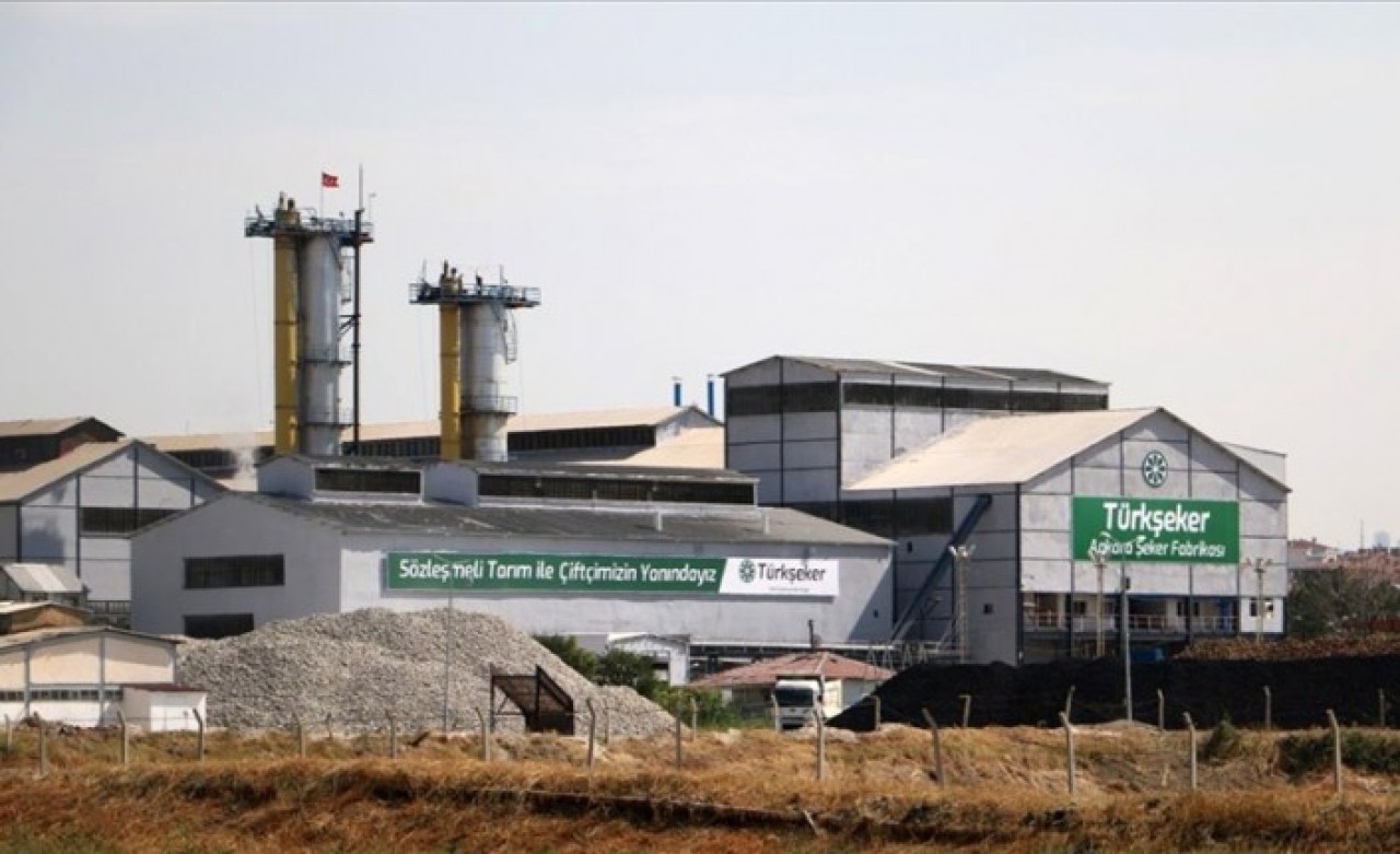 Ankara Şeker Fabrikası bu sezon 77 bin 500 tonluk şeker üretimiyle rekor kırdı