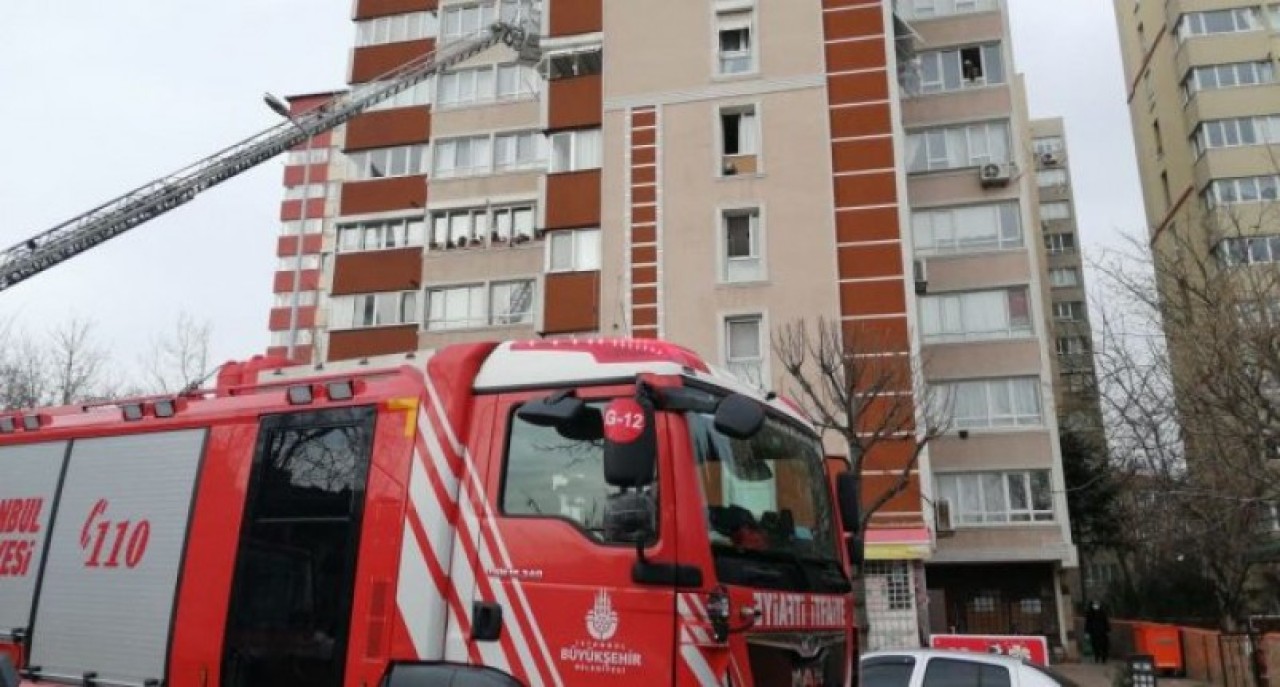 Bahçelievler'de bir binada patlama