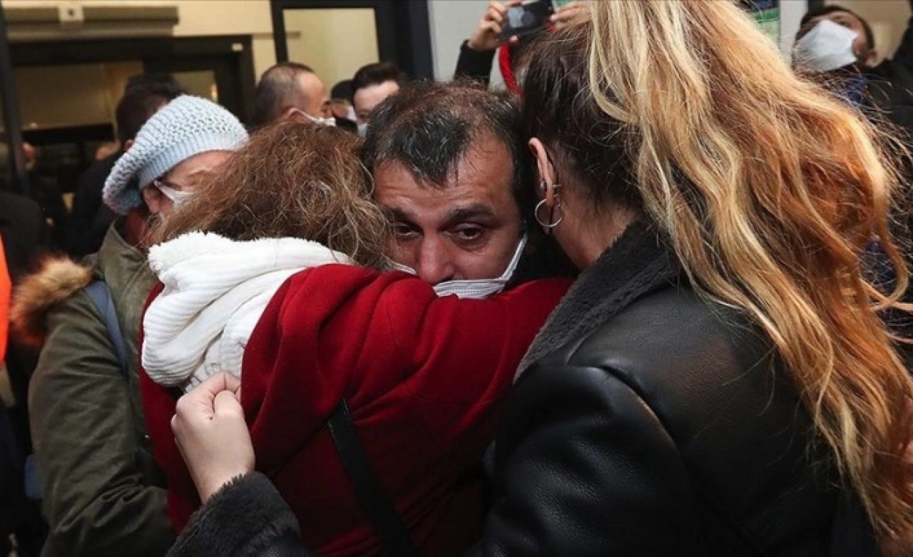 Bakan Çavuşoğlu karşıladı: Kaçırılan Türk denizciler İstanbul'da