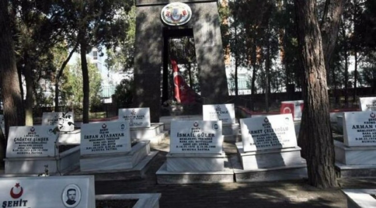 Çorlu Şehitliği'nde inanılmaz olay: Yuh artık!