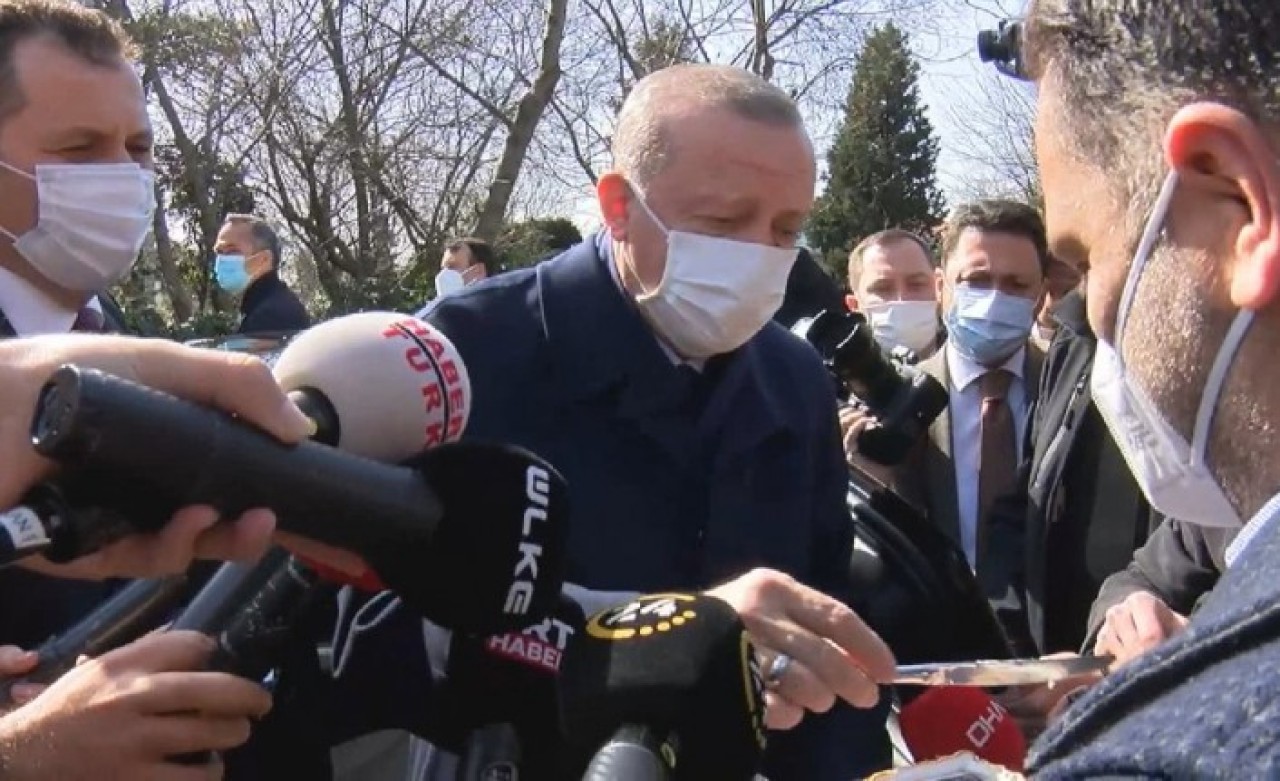 Cumhurbaşkanı Erdoğan'a büyük sürpriz!