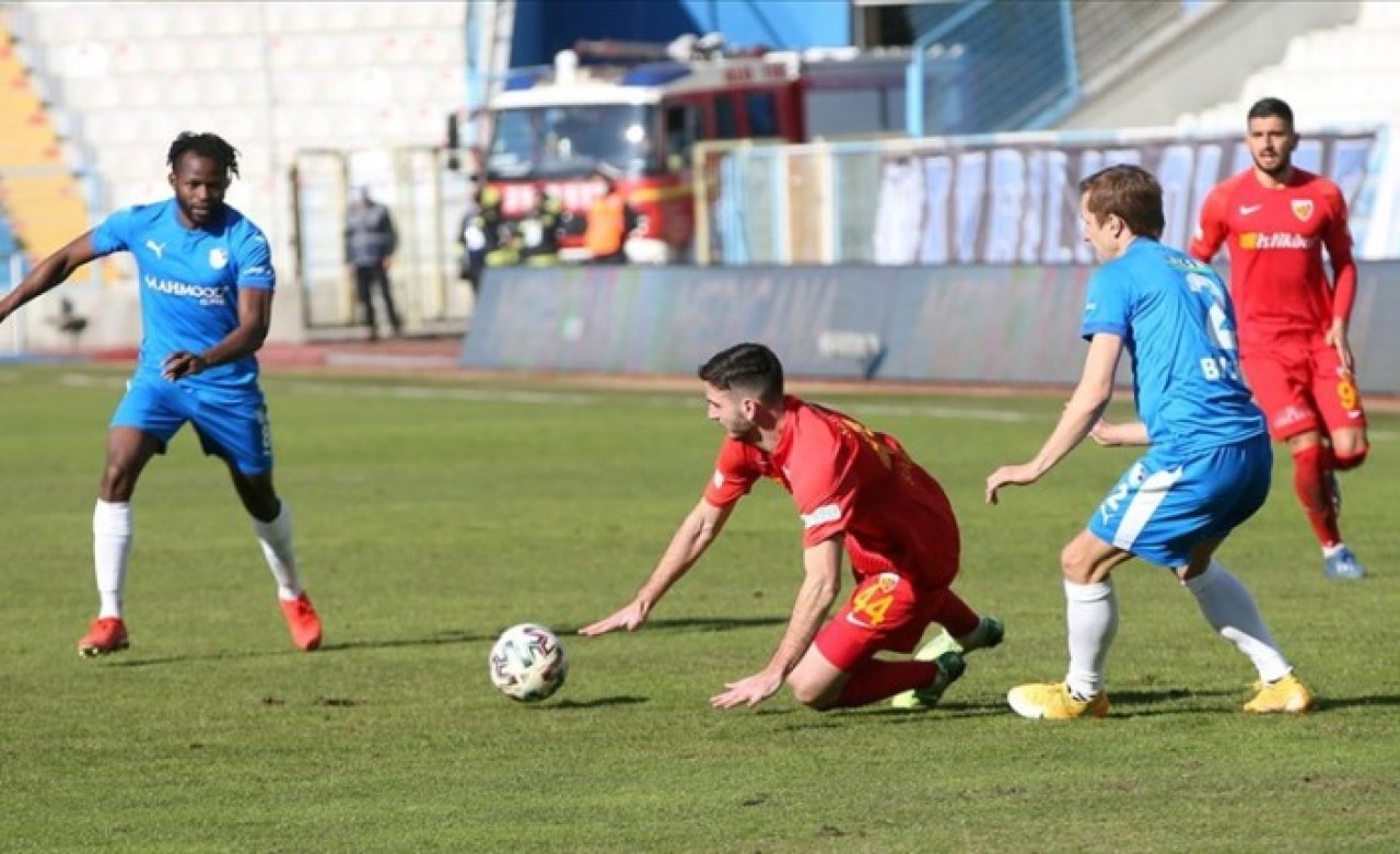 Erzurumspor - Kayserispor: Kazanan yok!