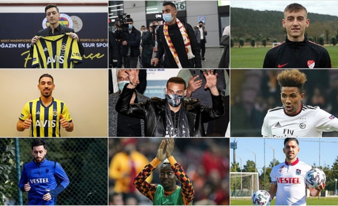 Fenerbahçe,  Galatasaray,  Beşiktaş: Ara transferde kim kimi aldı,  işte tam liste