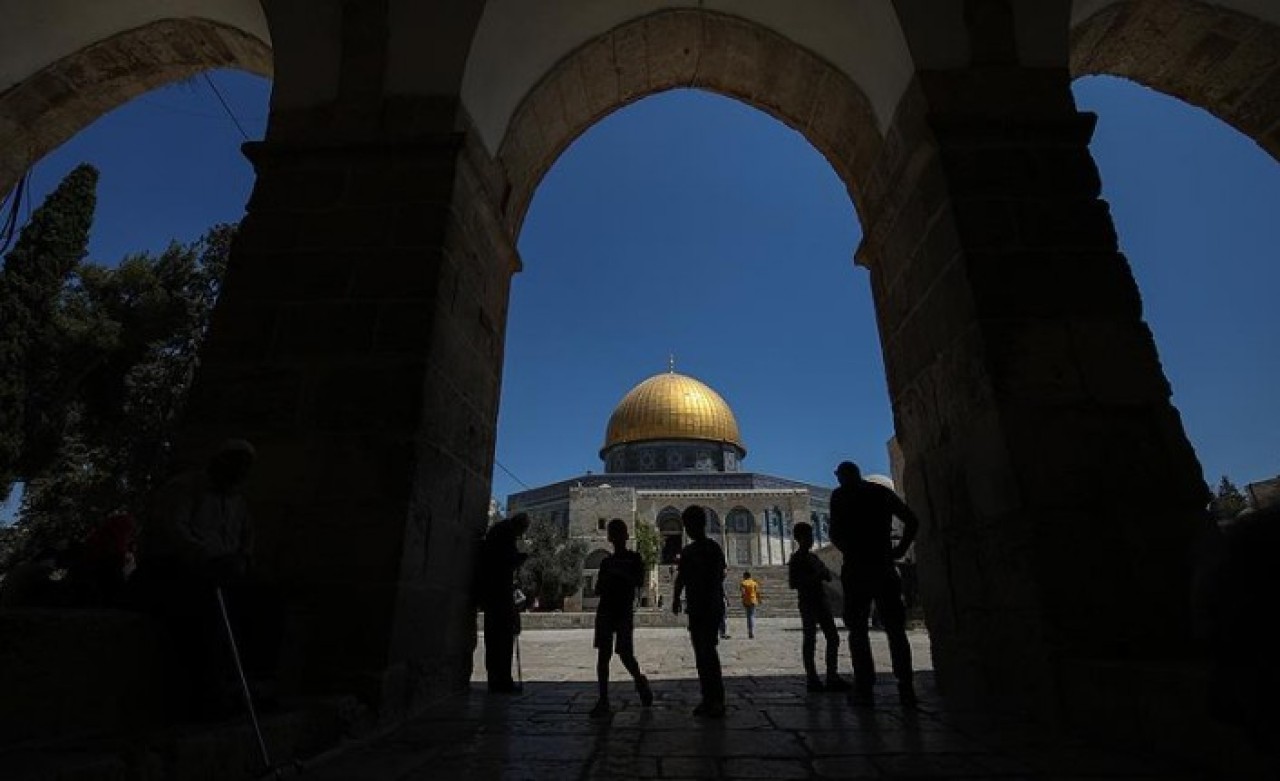 İsrail polisi korumasındaki 127 fanatik Yahudi Mescid-i Aksa'ya baskın düzenledi