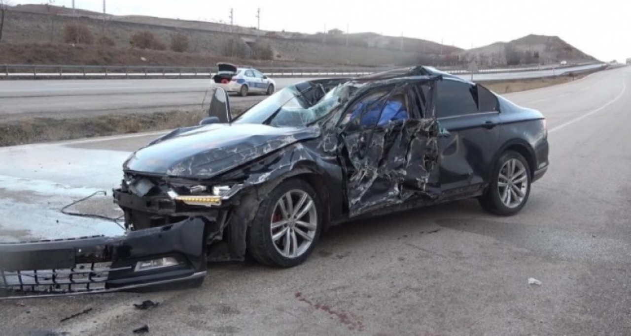 Kırıkkale'de kaza: Mehmet Turgut öldü,  Selçuk Sakmaz ağır yaralandı