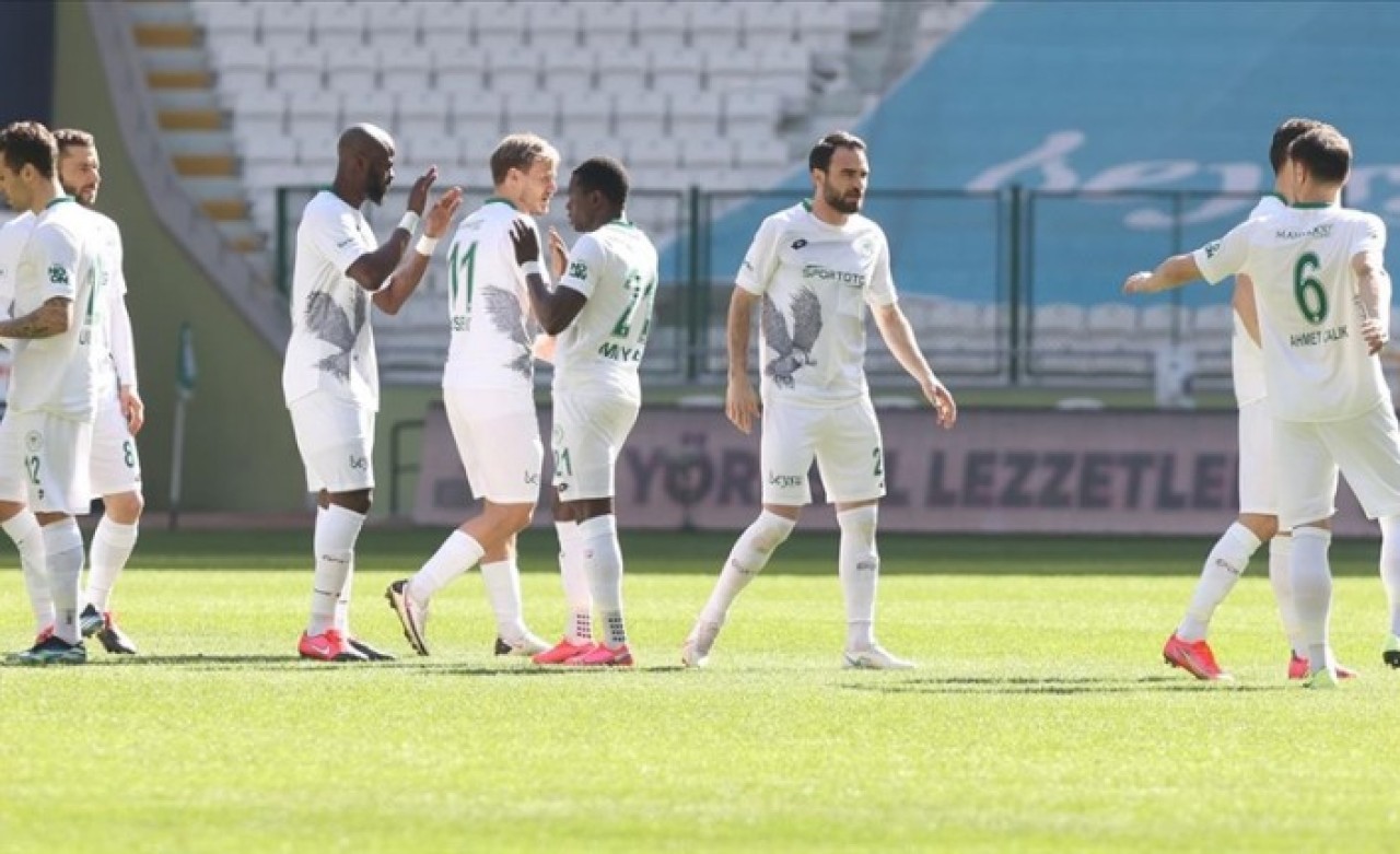 Konyaspor-Denizlispor: Goller ikinci yarıda 