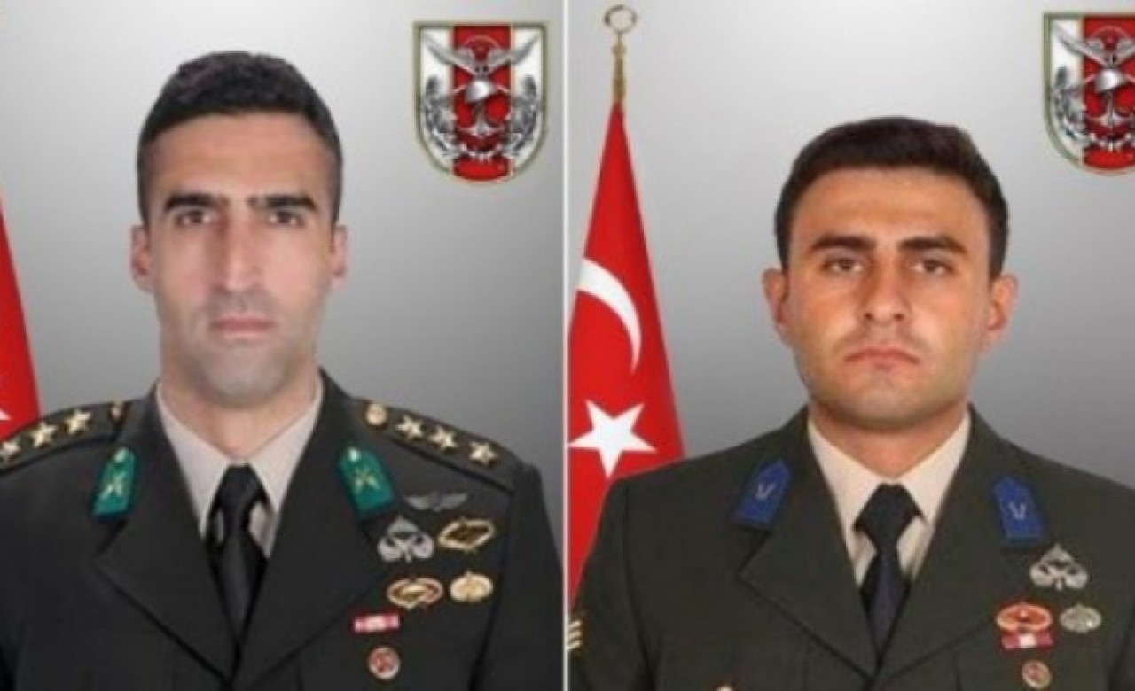 Kuzey Irak'tan acı haber: Yüzbaşı Burak Coşkun ve Astsubay Harun Turhan şehit oldu